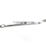 Silver Promotion Gift PU Leather Lanyard With Crystal Gem, Swivel Snap Hooks, Key Ring Accembly, Hot Sale Acrylic Gem Key Chain thumbnail-1