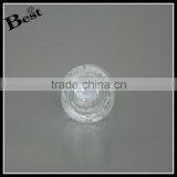 China Hot Products 30ml Crystal Glass Bottle Perfume Flat Shoulder Short Round Bottle Glass Cosmetic Packaging Wholesale thumbnail-2