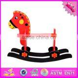 2016 New Fashion Baby Wooden Outdoor Spring Rocking Horse W16D086 thumbnail-5