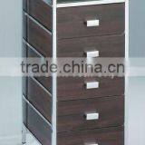 Home Furniture Rolling Plastic Storage Trolley, Mobile P.P Drawer Cart thumbnail-2