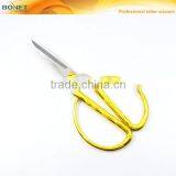 S11006 FDA Qualified 6-3/4" Zinc-Alloy Gold Handle Tailor Ribbon Scissors thumbnail-1