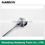 Industrial Grade Mirror Six Angle Pointed Tail Ratchet Wrench thumbnail-4