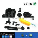 2016 Gopros Heros 4 Accessories Kit Mount Sports DV Cases for Action Camera thumbnail-1