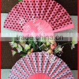 Fabric Hand Fan Dot Design thumbnail-2