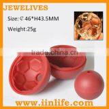 Whisky Mixer Football Ball Shaped Silicone Ice Cube Tray thumbnail-4