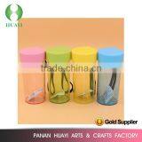 High Quality Fashion Design Colorful Plastic Water Bottle thumbnail-1