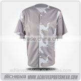 2017 Custom Plain Baseball Jersey Shirts Design Baseball Uniforms thumbnail-3