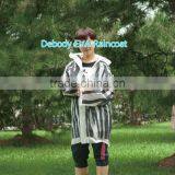 Adult 100% EVA Waterproof Raincoat in Football Field thumbnail-2
