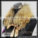 Collar-R6 Cheap Price 2016 Lady Scarf Genuine Raccoon Fur Collar For Coat thumbnail-4