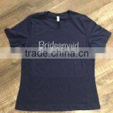 Wholesale Cheaper Custom Women Logo T-Shirt Made In China thumbnail-2
