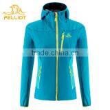 2017 Wholesale Women Winter Clothing Outdoor Jacket Soft Shell Jacket thumbnail-2