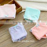 Women New Cotton Underwear Candy Pure Color Wholesale Bowknot Pure Cotton Briefs Panty thumbnail-2