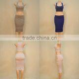 Summer 2pcs Skirts Bodycon Dresses for Women thumbnail-2