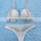 Comfortable white sexy smooth lace for ladies transparent panty