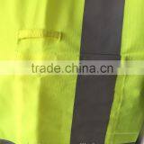 ANSI Safety Tricot Vest With Hook and Loop Fastener for Usa Market thumbnail-3