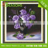 Custom Pattern Fabric Sets Purple Flower Cross Stitch Kits Suppliers thumbnail-1