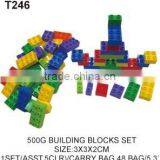 500 g Educational Blocks Plastic Building Tube Toy For Kids thumbnail-6