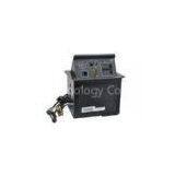 Multifunctional Desk Pop Up Outlet With Usb Power , Pop Up Electrical Socket