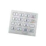 PCI Pin Pad RS-232 IP65 Stainless Kiosk Keypad Support DES, Triple DES Algorithm