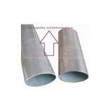 304L ASTM A-554 stainless steel tube (elliptical pipe)