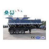 Sinotruck Huawin Carbon Steel SIDE Dump Trailer Truck  34 Cbm 3 Axle 35 Ton