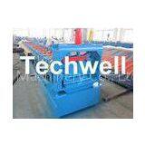 Corrugated Roof Wall Cladding Panel Roll Forming Machine With 0.3 - 0.8mm Thickness