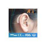 Digital hearing aid receiver in ear