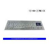 Industrial Keyboard With Touchpad And 64 Keys IP65 Rated For Kiosk