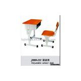 Single school desk and chair