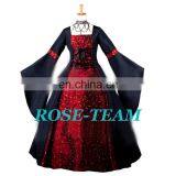 Rose Team-Free Shipping Custom-made Elegant Long Sleeve Victorian Dress Costume Gothic Dress Ball Gown thumbnail-2