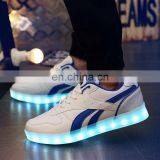 Wholesale Latest Fashion Night Club Shoes for Men Rechargeable Light Up LED Shoes Sneakers thumbnail-6