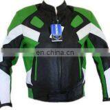 SH-501 Supplier New Style Genuine Leather Motorbike Racing Jacket,Leather Motorcycle Jacket thumbnail-1