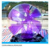 purple color water walking ball ,walk on water ball,inflatable water walking ball rental