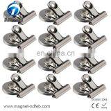 12 Pieces Magnetic Clip,Strong Magnet Paper Clip Holder,Perfect Refrigerator Magnet Whiteboard Magnet for House Office Personal thumbnail-1