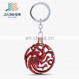 Game of Thrones Keychain House Stark Key Chain Song Of Ice And Fire Key Rings Holder Souvenir For Gift Chaveiro Men Jewelry thumbnail-6