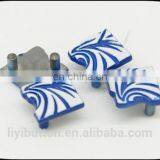 Wholesale Custom Metal Button in Garment, Circle Painted Clothing Label thumbnail-3