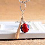 Custom Key Holder Ball Baseball Key Chain Keyring 3d Mini Baseball Keychain for Sport Professional Gifts thumbnail-4