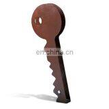 Corten Steel Cycle Stand Statue for Parking thumbnail-2