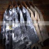 200g Cotton Personality Camouflage Short-sleeved Loose Shoulder 2020 Spring and Summer New Printing Men's T-shirt thumbnail-6