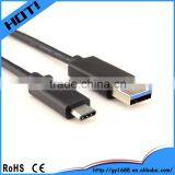 Highest Speed 3ft 6ft Black Usb3.0 to Type C Cable thumbnail-1