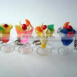 2015 Popular High Quality Keychain, Manufactory Custom Ice Cream Metal Keychain thumbnail-1