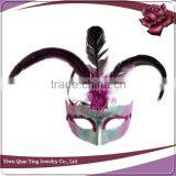 Cheap Christmas Feather Decorative Party Eye Mask for Sale thumbnail-4