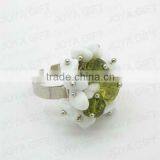 Wrap Rings With White Jade Chip Stone thumbnail-1
