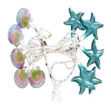 Christmas String Lights for Decoration, Lighted Starfish Seashore Plam Tree Goblet