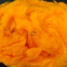 Dope Dyed Orange Polyester Staple Fiber thumbnail-1