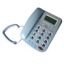 Caller ID Corded Telephone With Shinny Surface & Bottom Supporter thumbnail-1