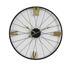 25 Inch Large Metal Skeleton Decorative Wall Clock thumbnail-2