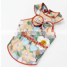 Luxury Designer Custom Wholesale Summer Premium Quality OEM Cute Cat Dress Pet Clothes thumbnail-4
