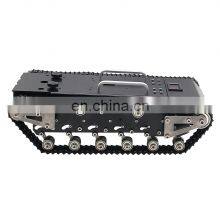 WT-200 Assembled RC Tank Chassis Metal Track Tank With Controller System 30KG Load Capacity thumbnail-5