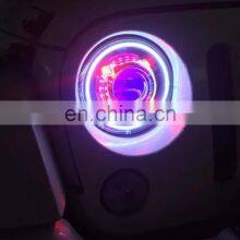 Blue White Red 3 Specifications 7 Inches HID Starry Headlight With Devil Demon Eye and Led Angel Halo for JEEP JK for Wrangle thumbnail-2